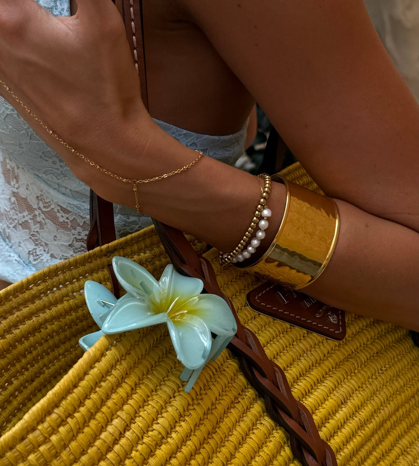 Kariss pearl bracelet