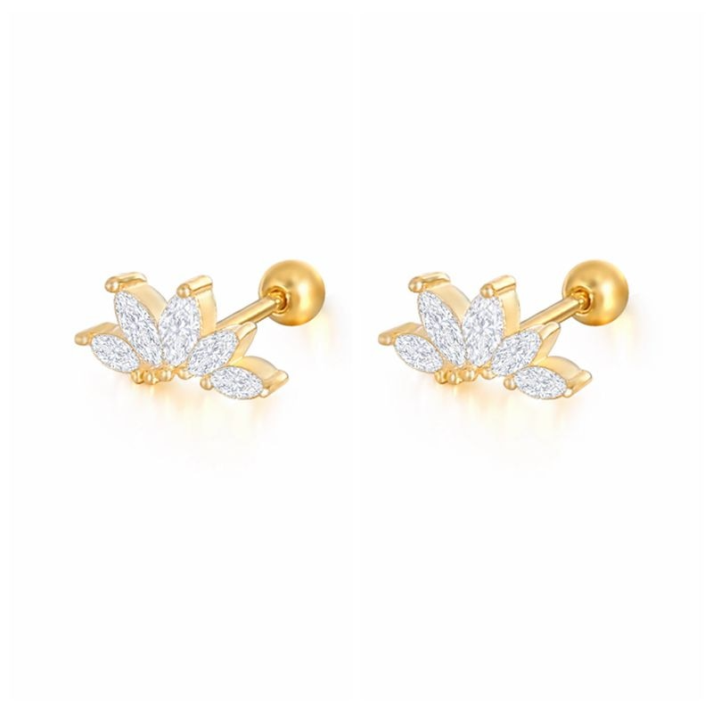 Crystal Stud Earrings – Elina