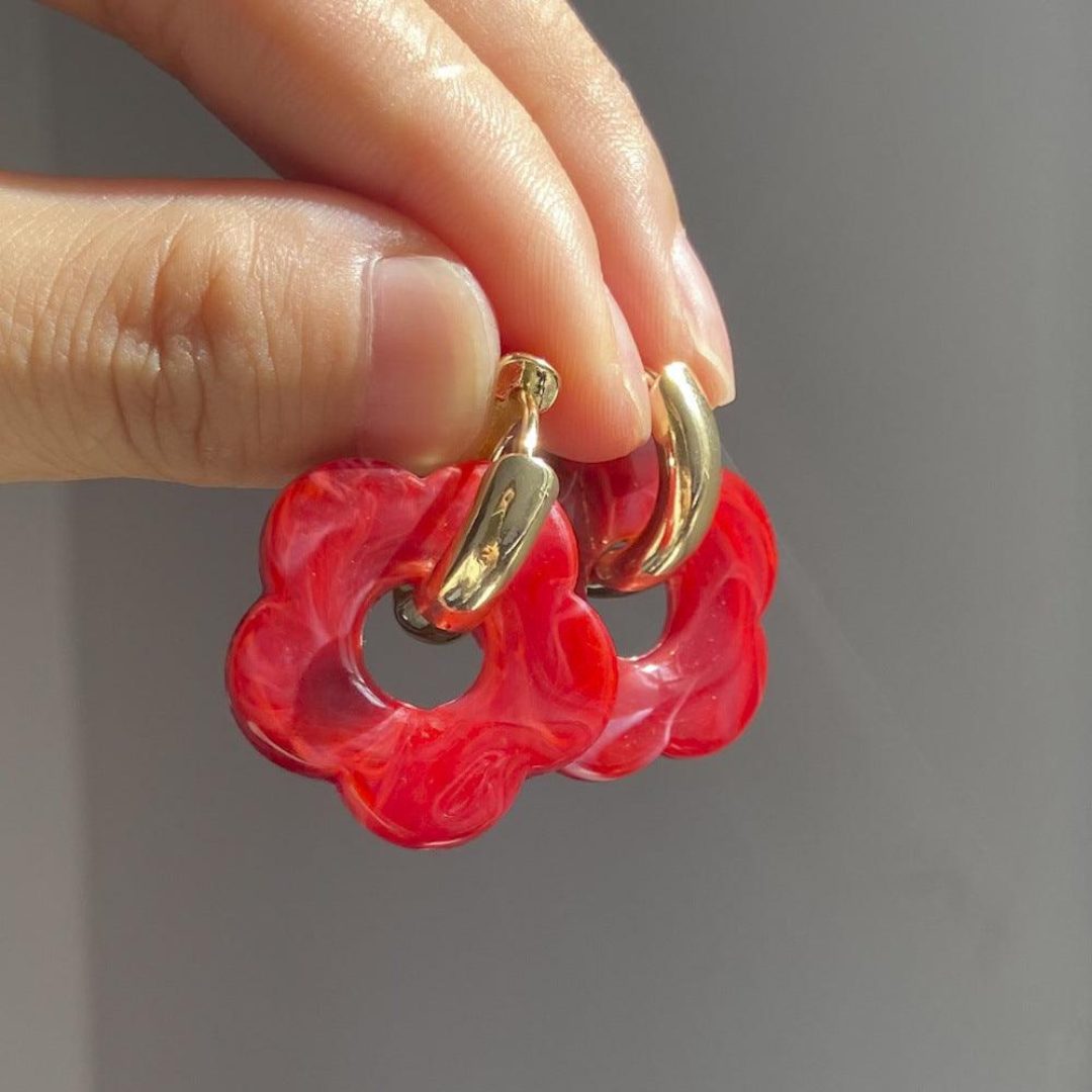 Gold Plated Amore Earrings – Isabella