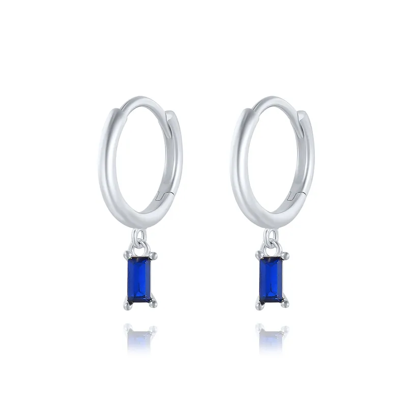 Elegant Square Zirconia Earrings - Laurie