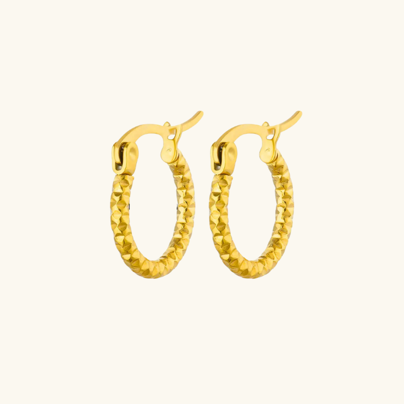 Gold Hoop Earrings | Zoe