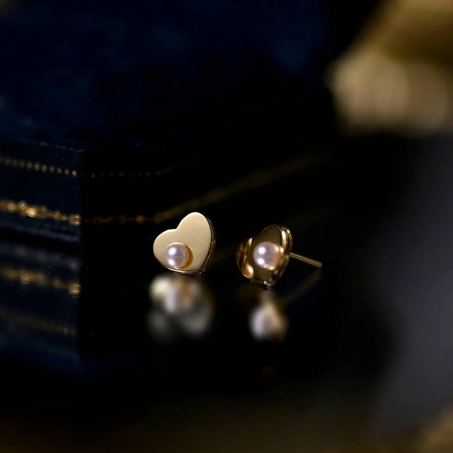 Mirror Stud Earrings – Elise
