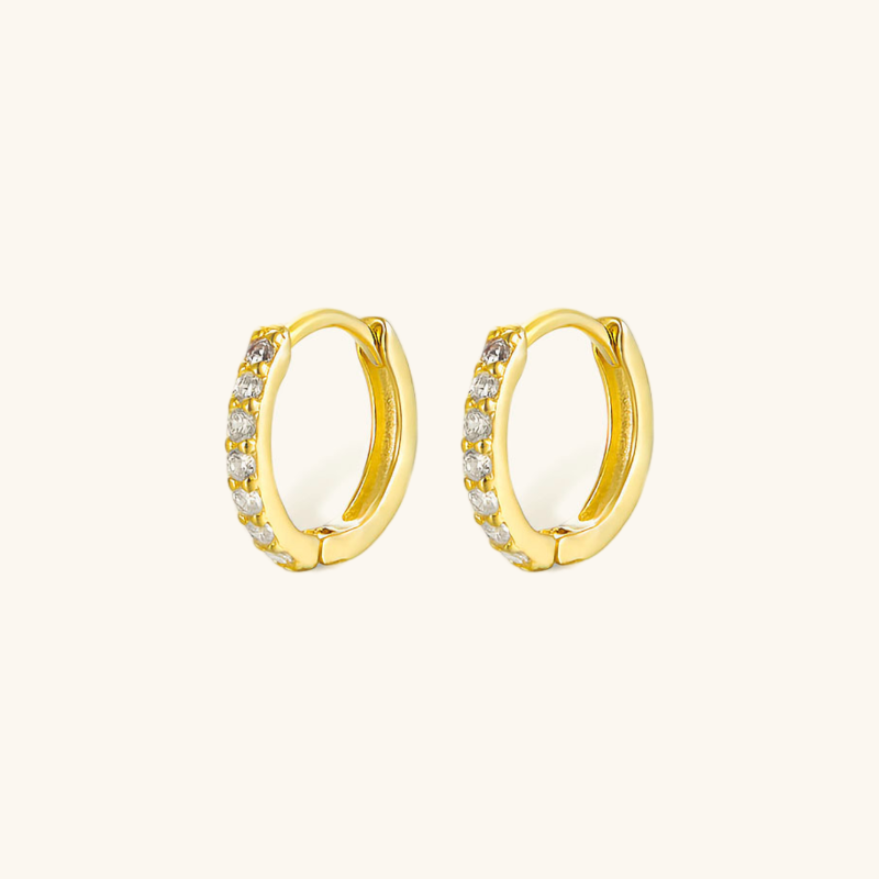 Gold Hoop Earrings | Mia