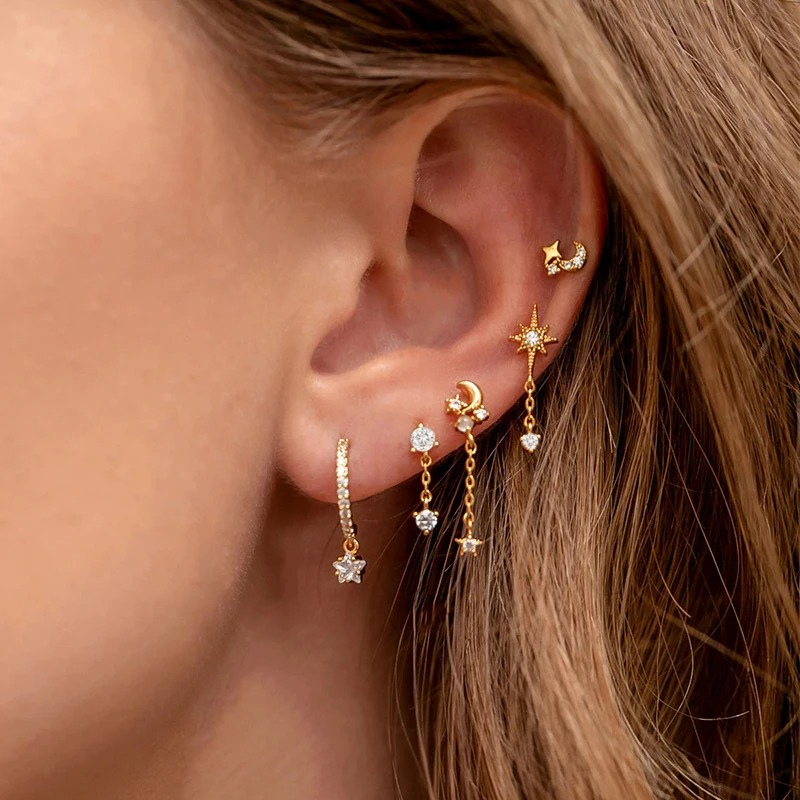 Moonlight Drop Earrings - Selene