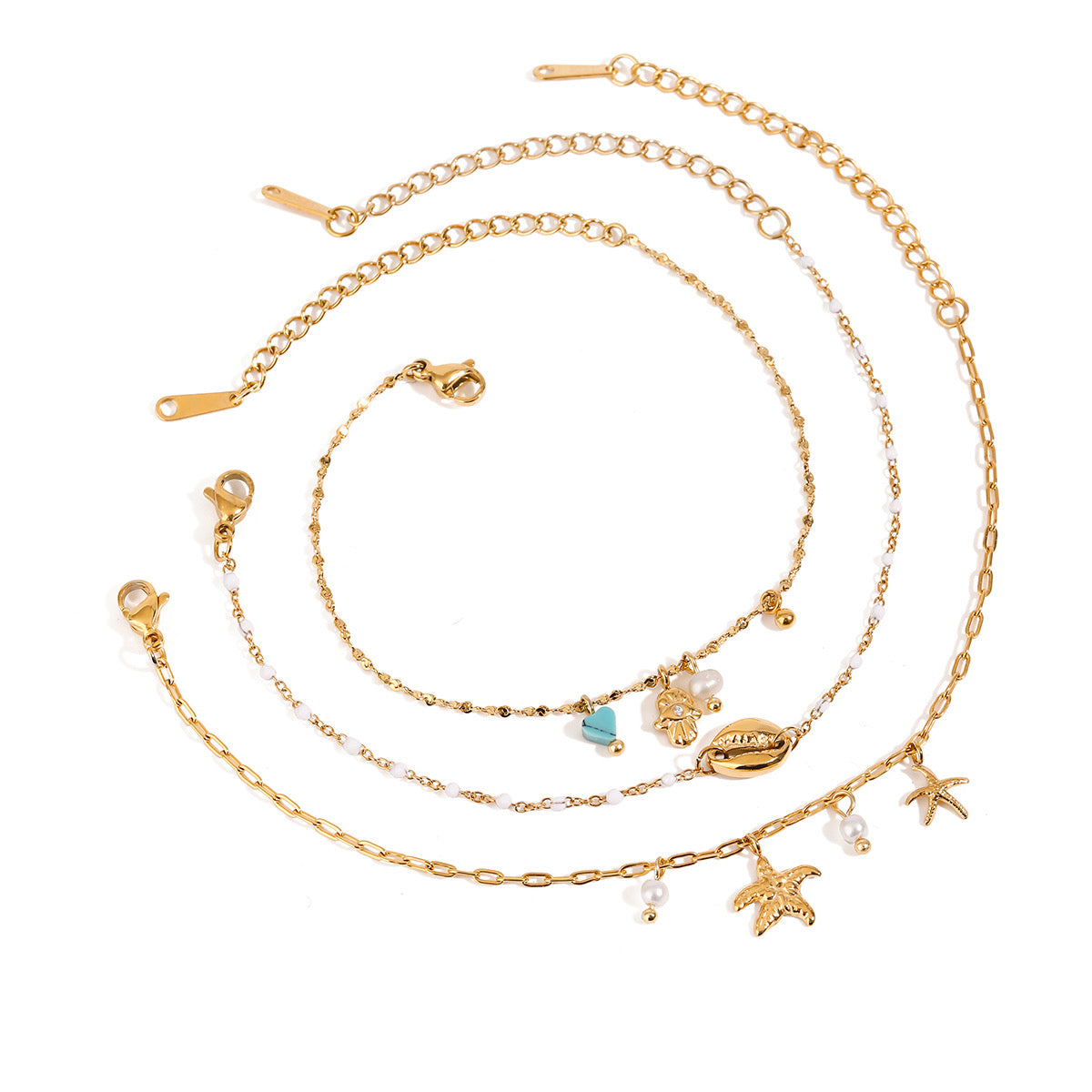 Valeriya Bracelet 3 pieces set