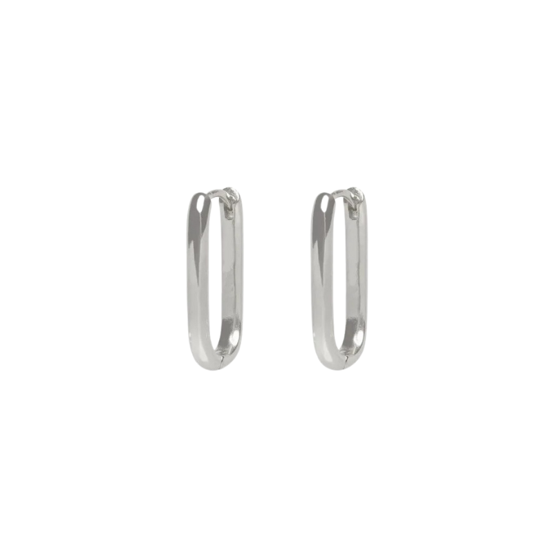 Bold Square Hoops - Elara