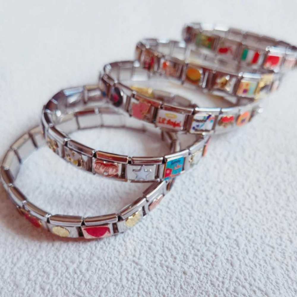 Italian Charm Bracelet - 18 charms surprise bracelet