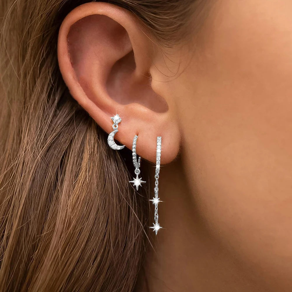 Dangling Starlight Earrings - Demitra