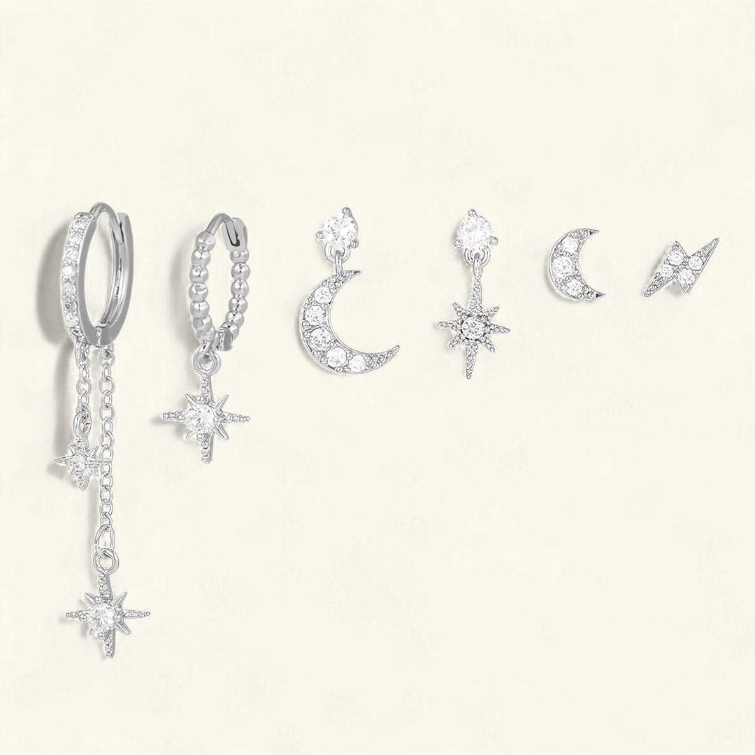 Dangling Starlight Earrings - Demitra