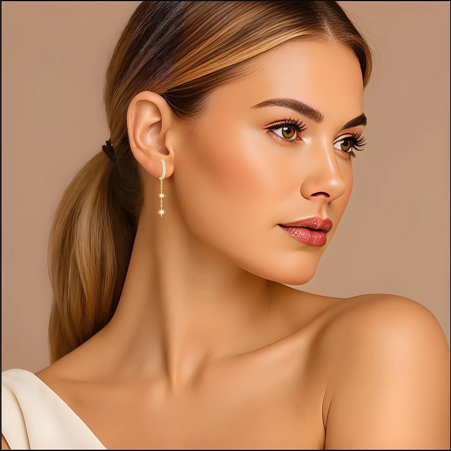 Dangling Starlight Earrings - Demitra