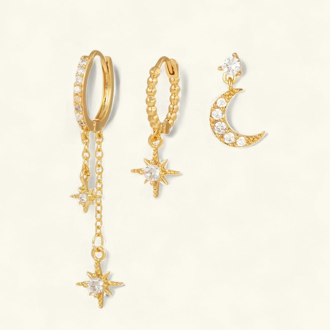 Dangling Starlight Earrings - Demitra
