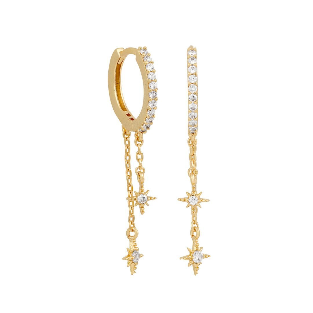 Dangling Starlight Earrings - Demitra