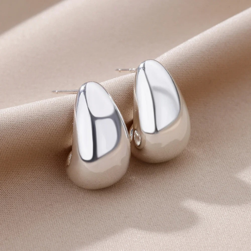 Bold Drop Stud Earrings - Penelope