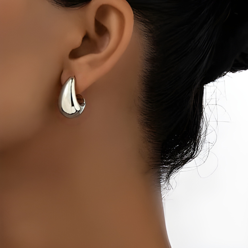 Bold Drop Stud Earrings - Penelope