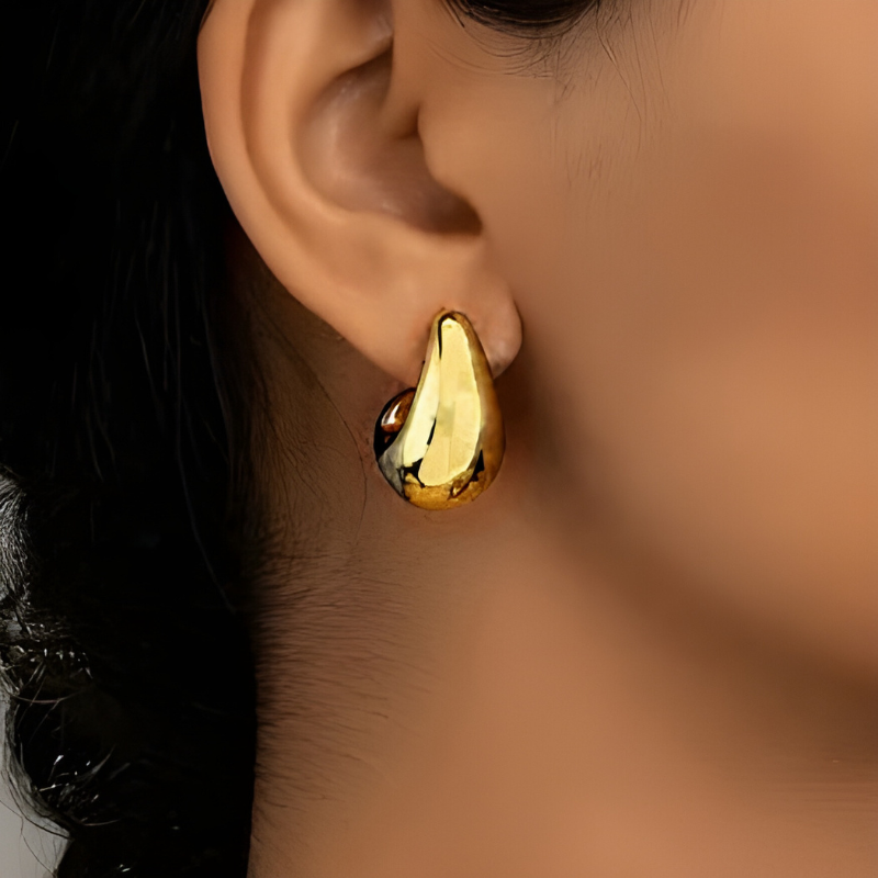 Bold Drop Stud Earrings - Penelope