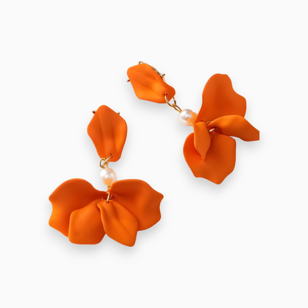Gold Drop Earrings - Serena