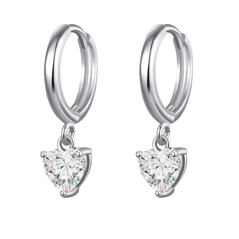 Zirconia Drop Earrings - Georgia