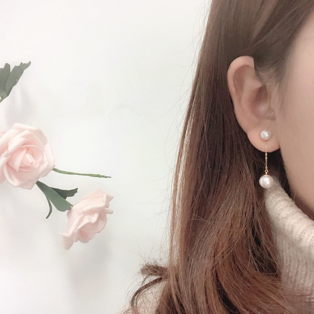 Elegant Pearl Earrings | Sophie