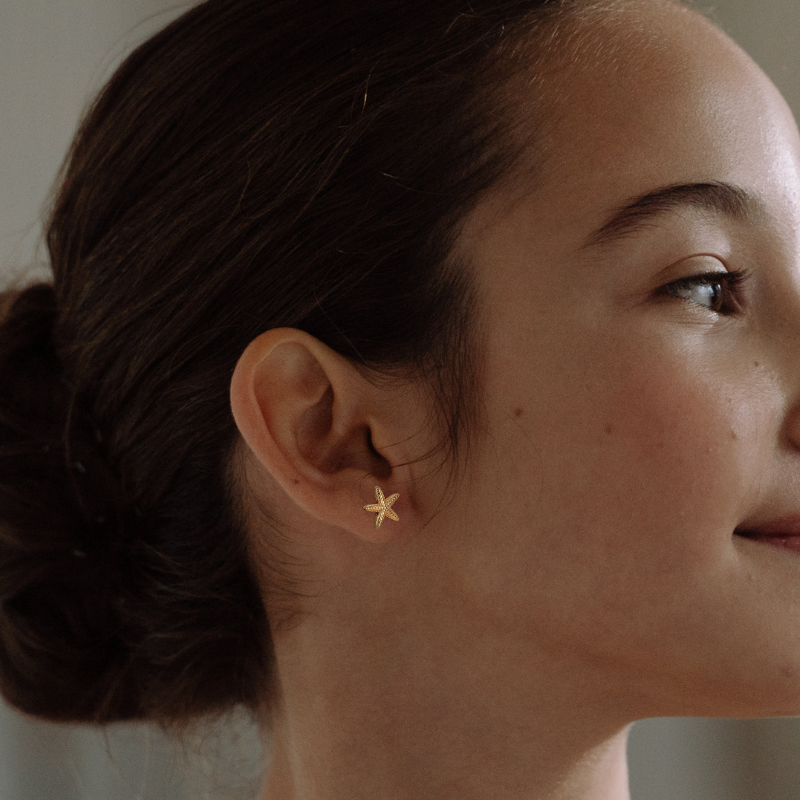 Modern Star-Fish Studs - Siena