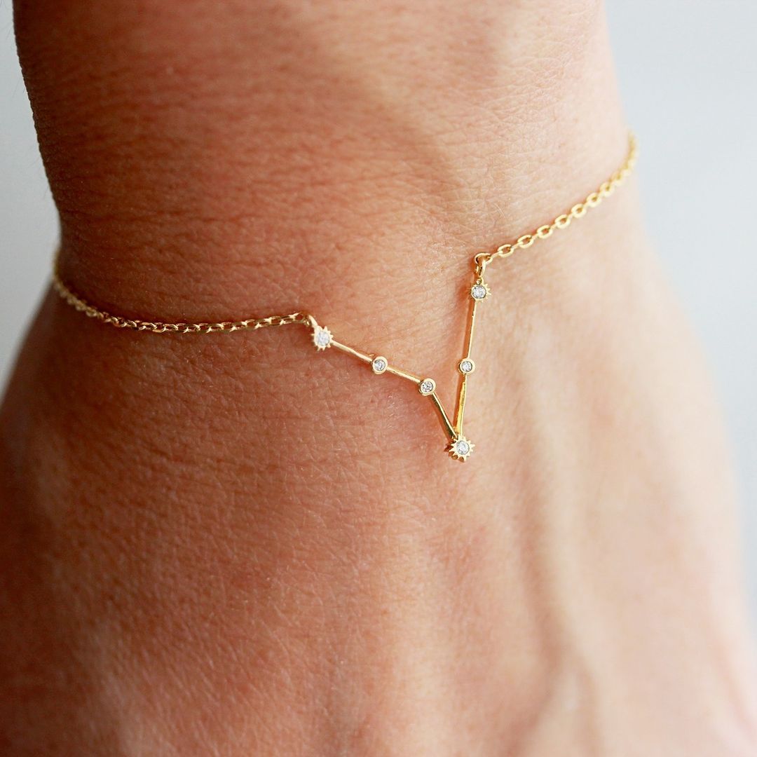 Constellations - star sign bracelet