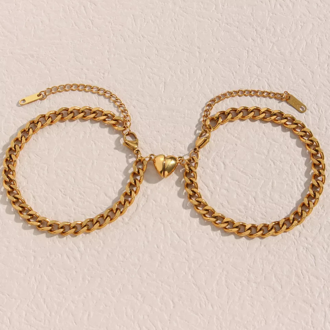 Heart Bracelet Set | Olivia
