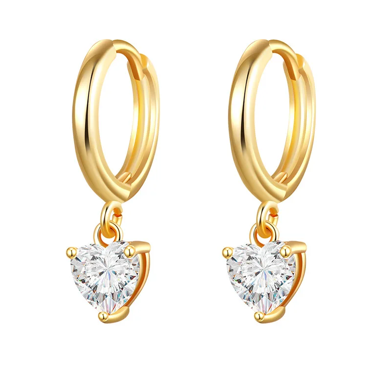 Zirconia Drop Earrings - Georgia
