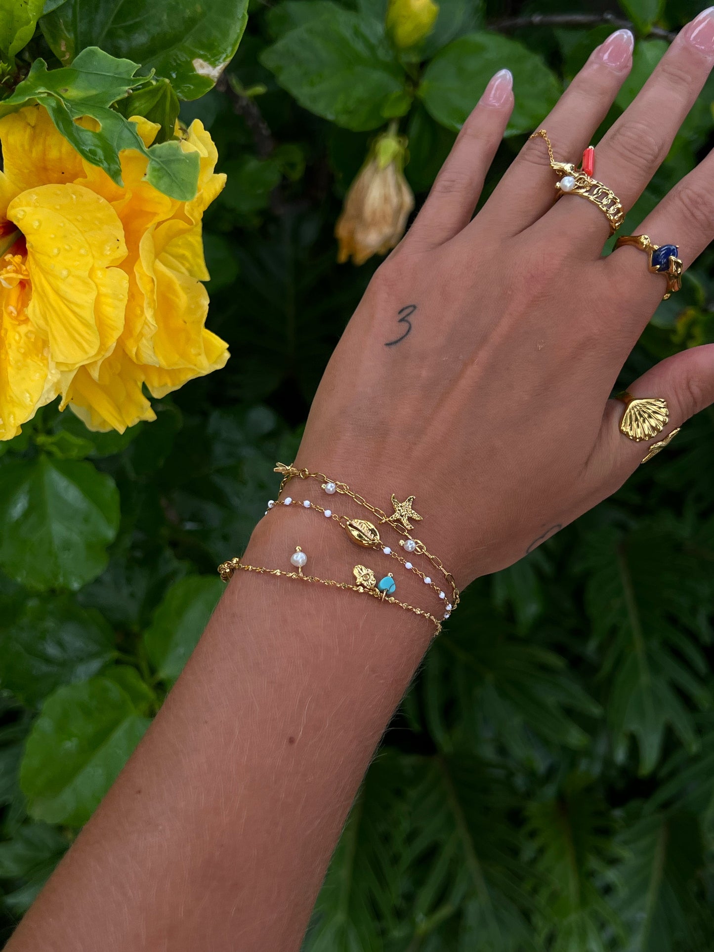 Valeriya Bracelet 3 pieces set