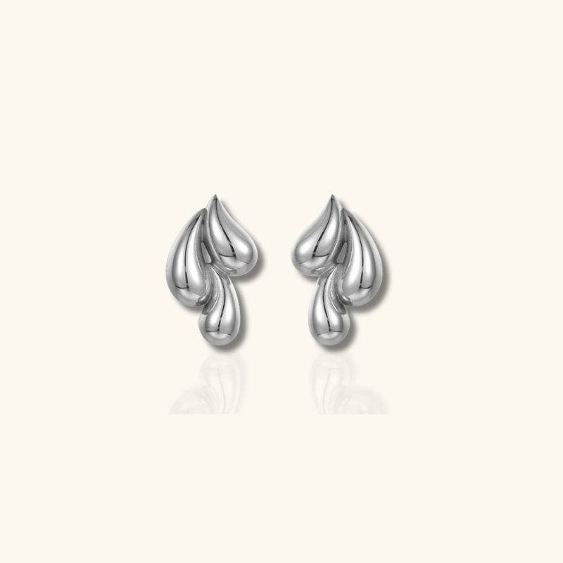 Gold-Plated Drop Earrings - Mia