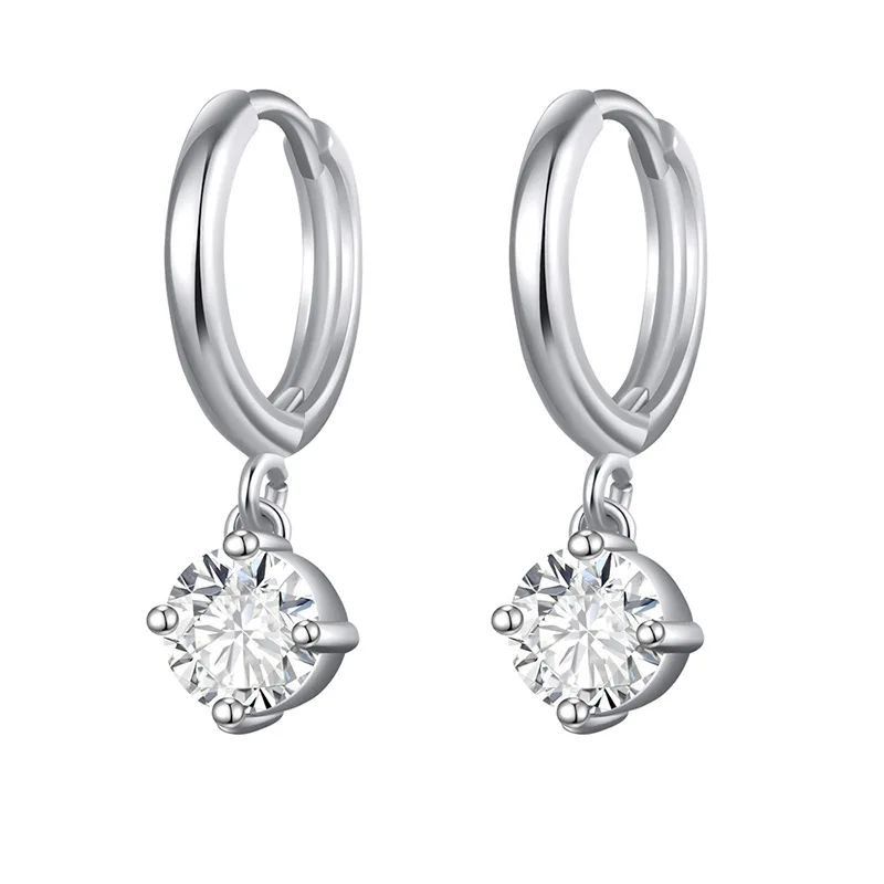 Zirconia Drop Earrings - Georgia