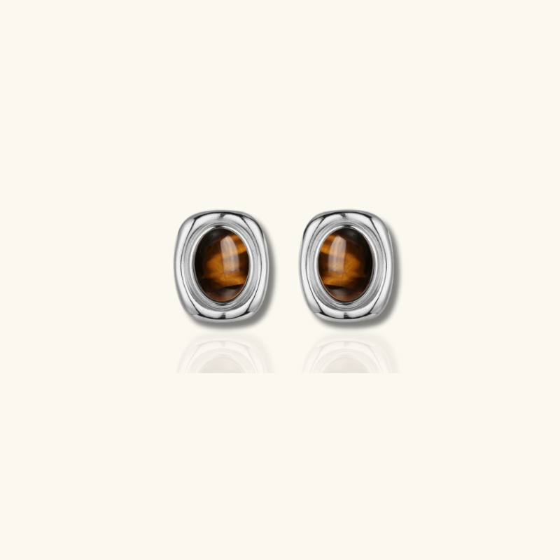 Vintage Gemstone Earrings - Estelle