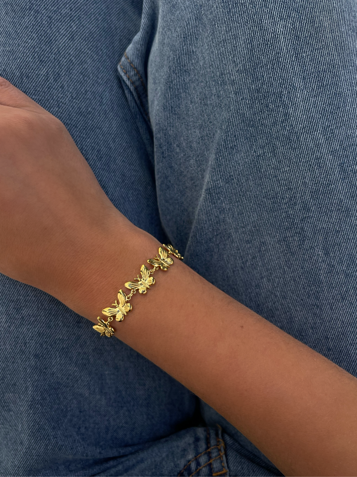 Rehna Butterfly Bracelet
