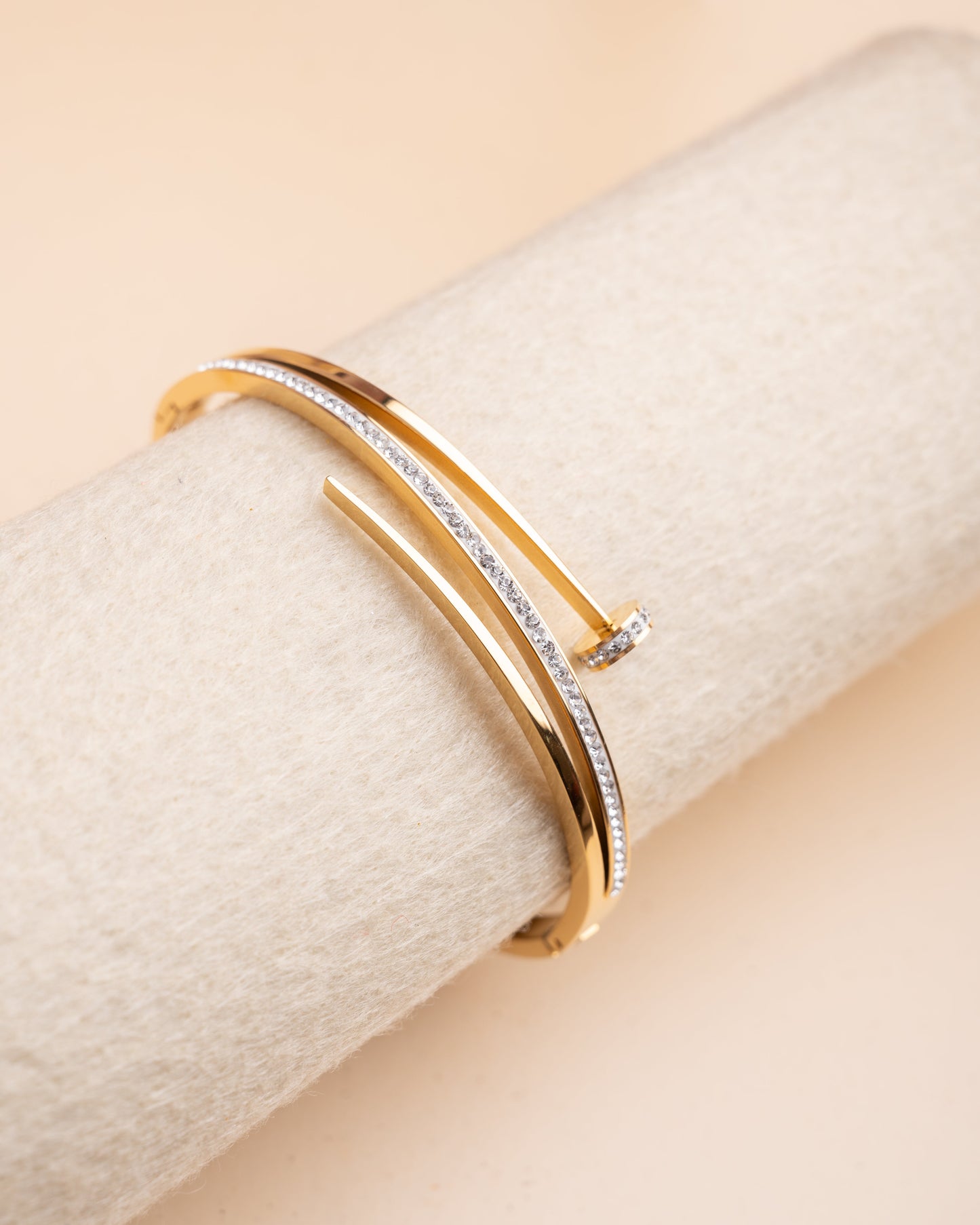 3 Line Nail Bracelet