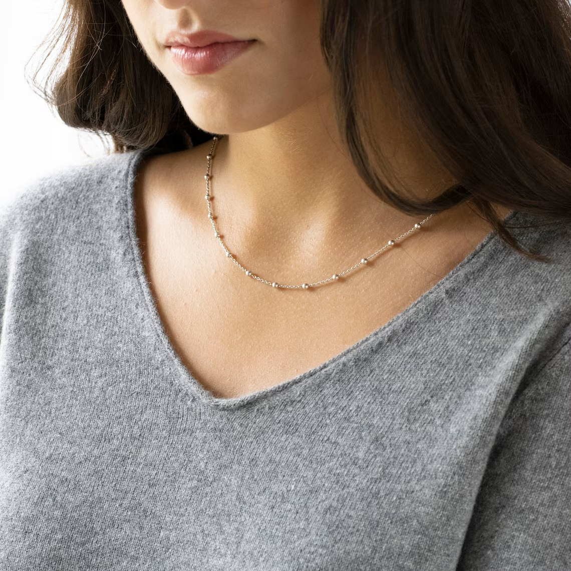 Satellite choker necklace - Golden luxury necklace