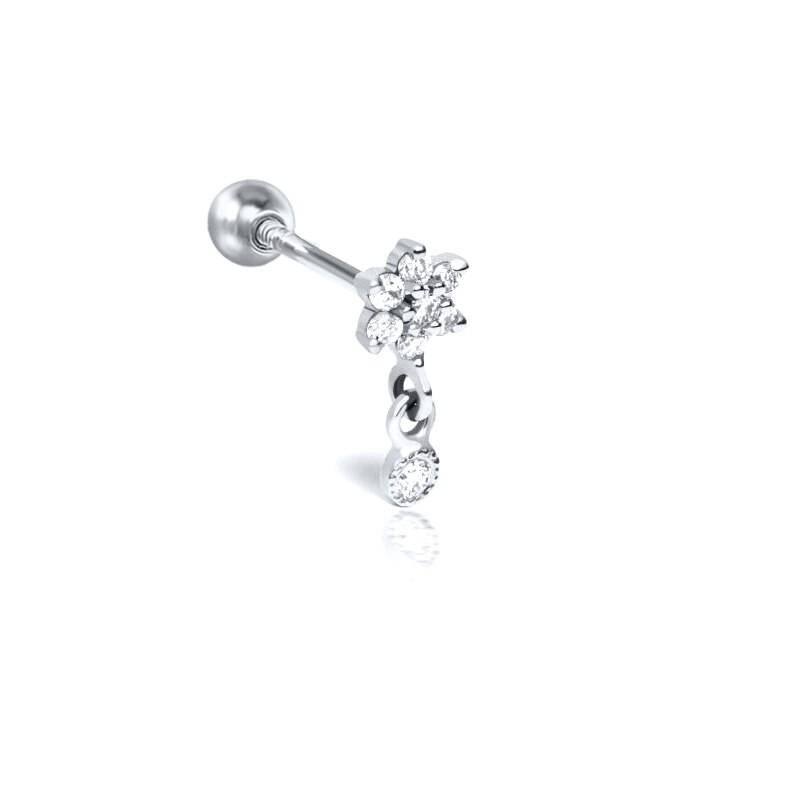 Crystal Zirconia Drop Earrings - Millie