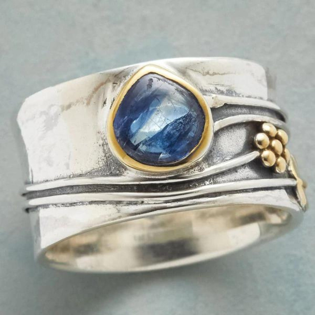 Gemstone Meditation Ring - Serenity