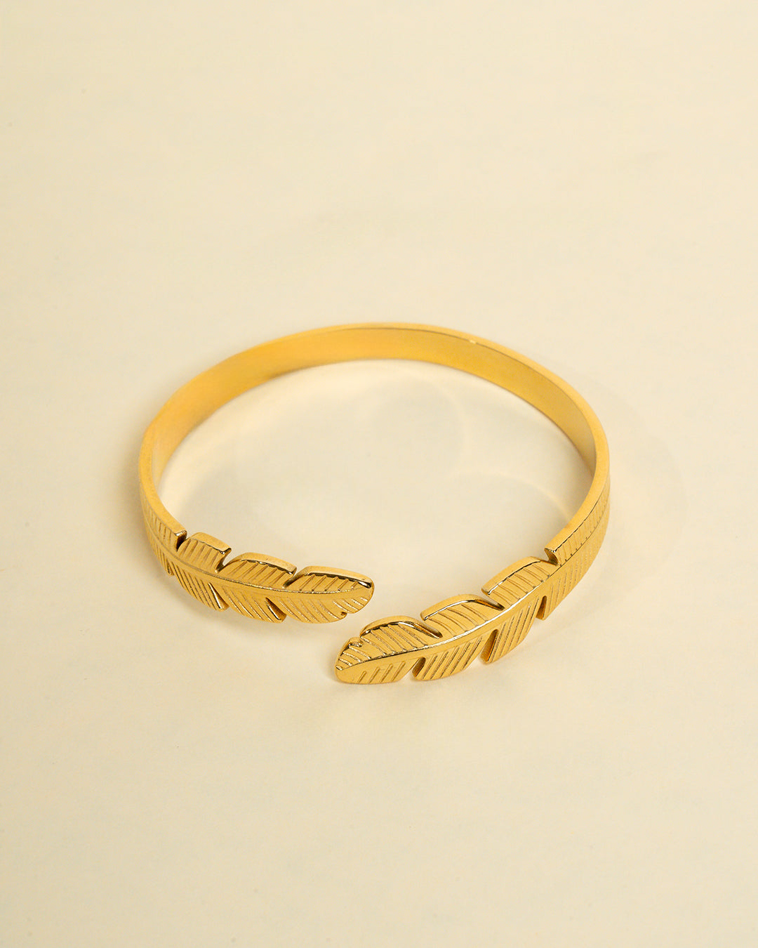 Golden Leaf Bangle