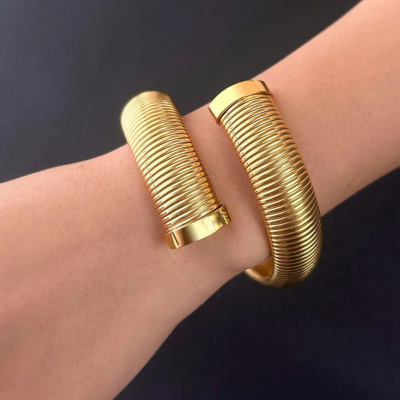 Omega Chain Golden Bracelet