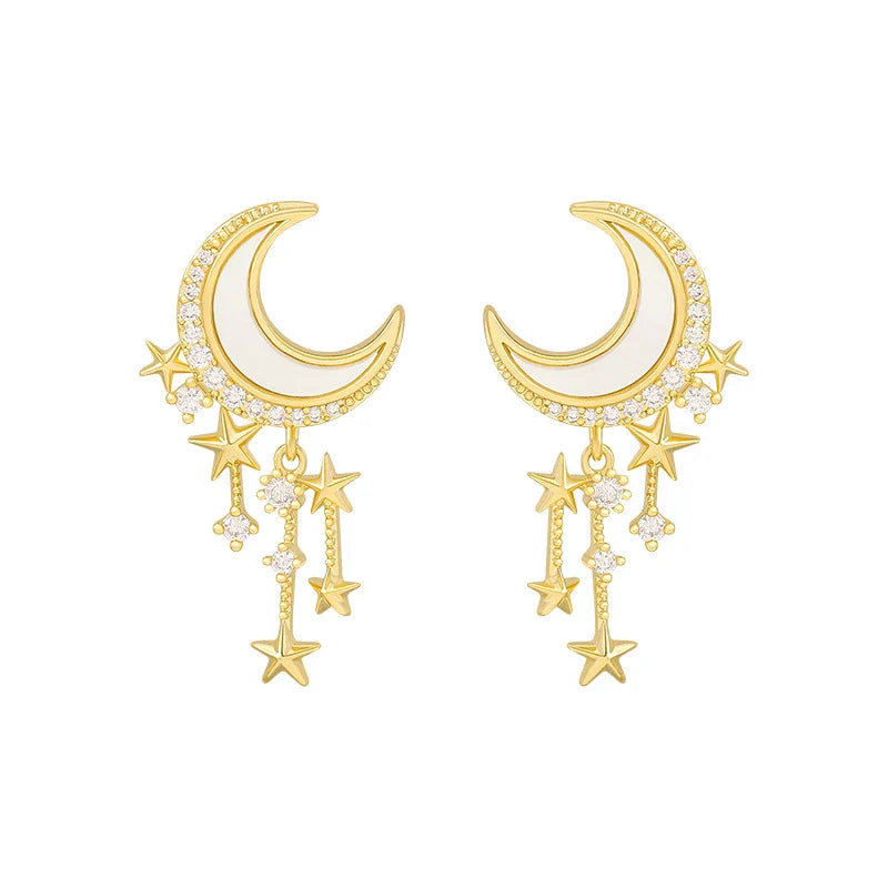 Luxury Moon Shine Earrings