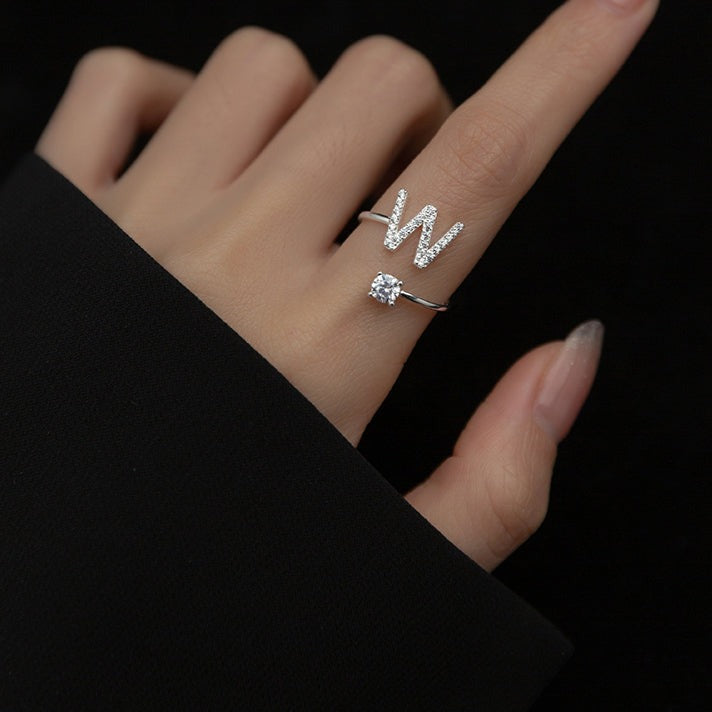 Initial Rings for Women - Elodie