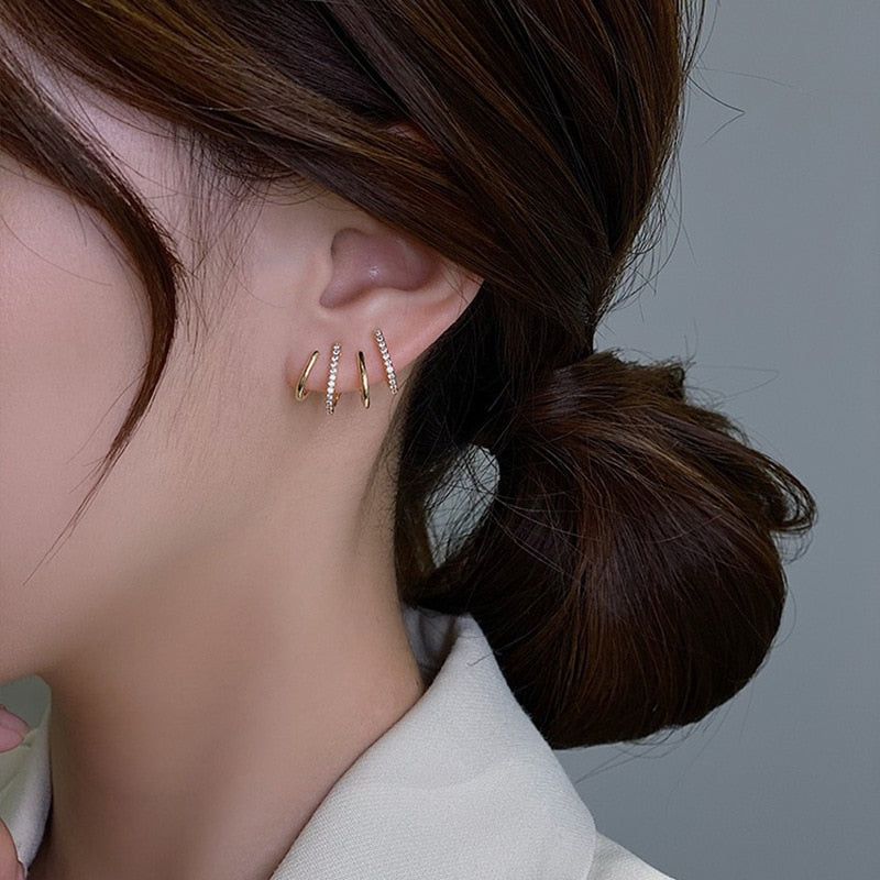 Geometric Clip-On Earrings – Liora