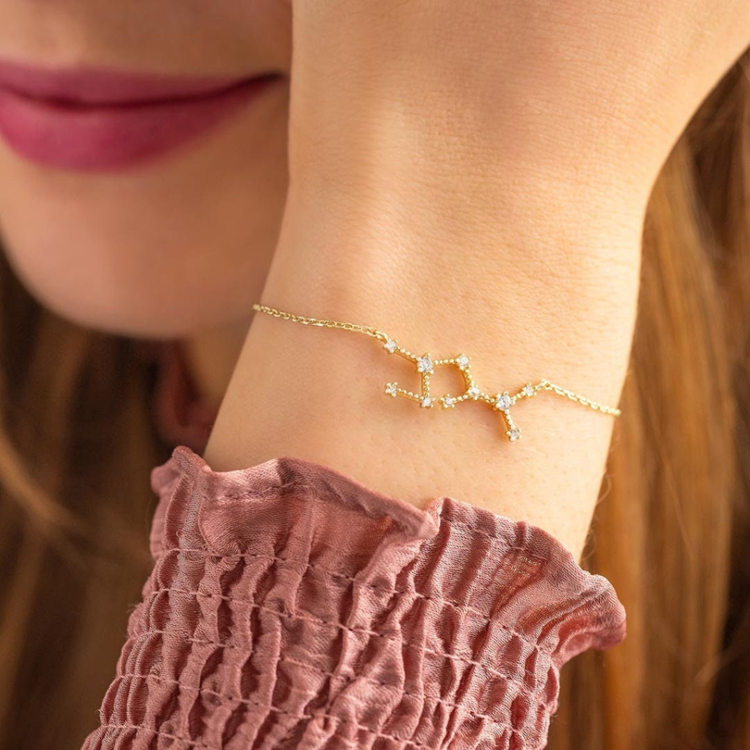 Constellations - star sign bracelet