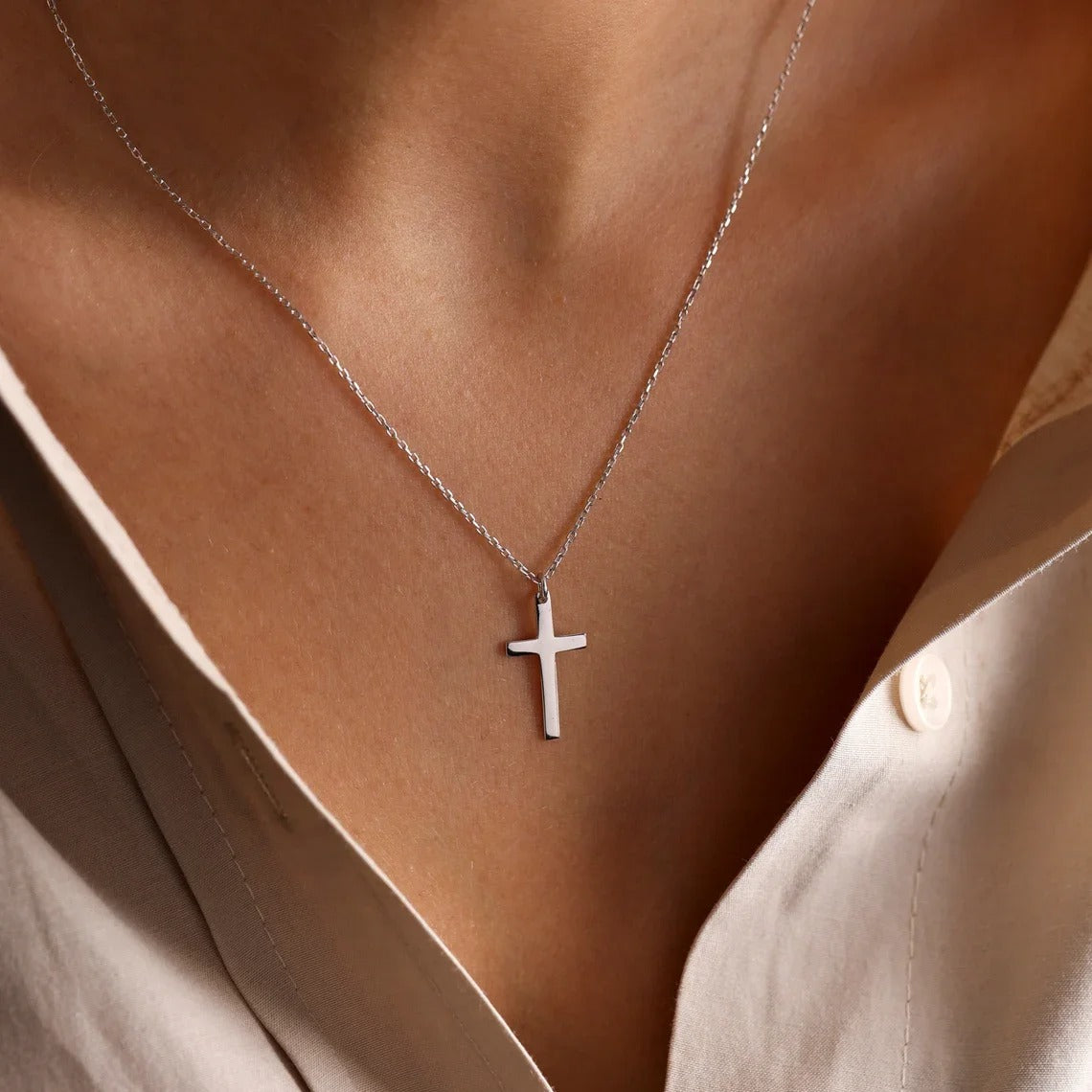 Cross Pendant Necklace - Evermore