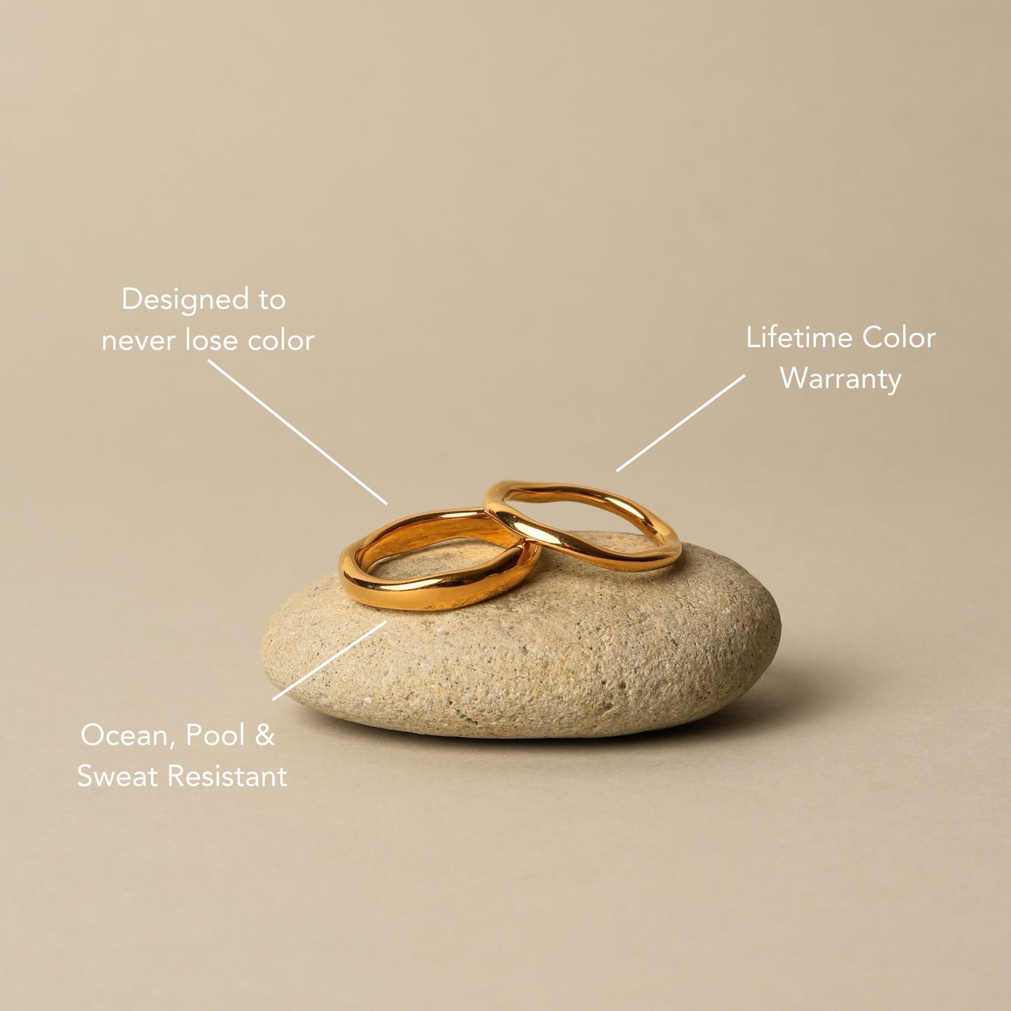 "Gemini" Stackable Rings