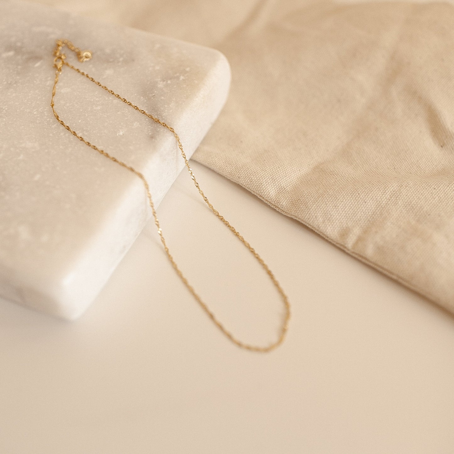 Singapore necklace - Twist necklace