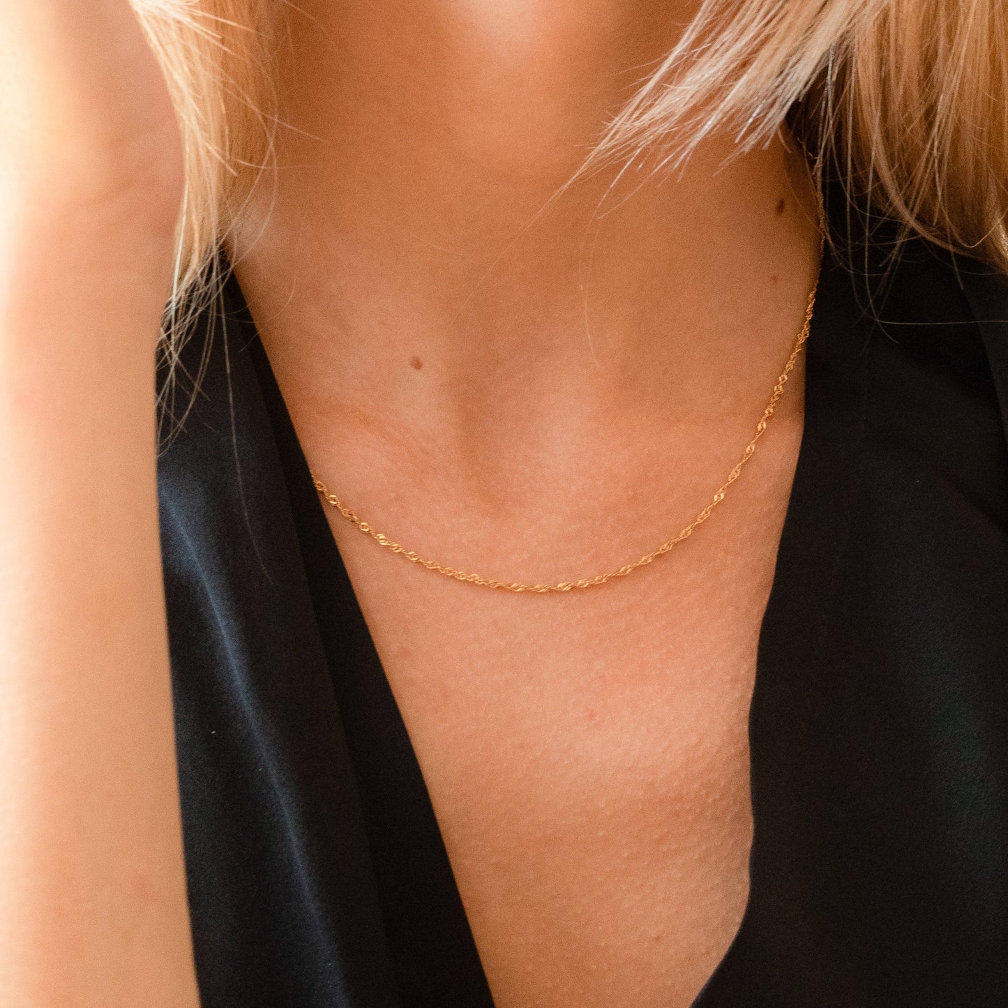 Singapore necklace - Twist necklace