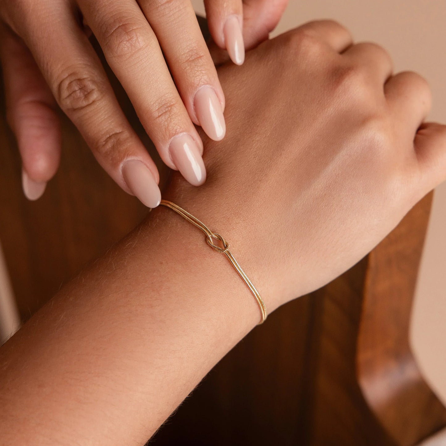 Georgia - Love knot bracelet