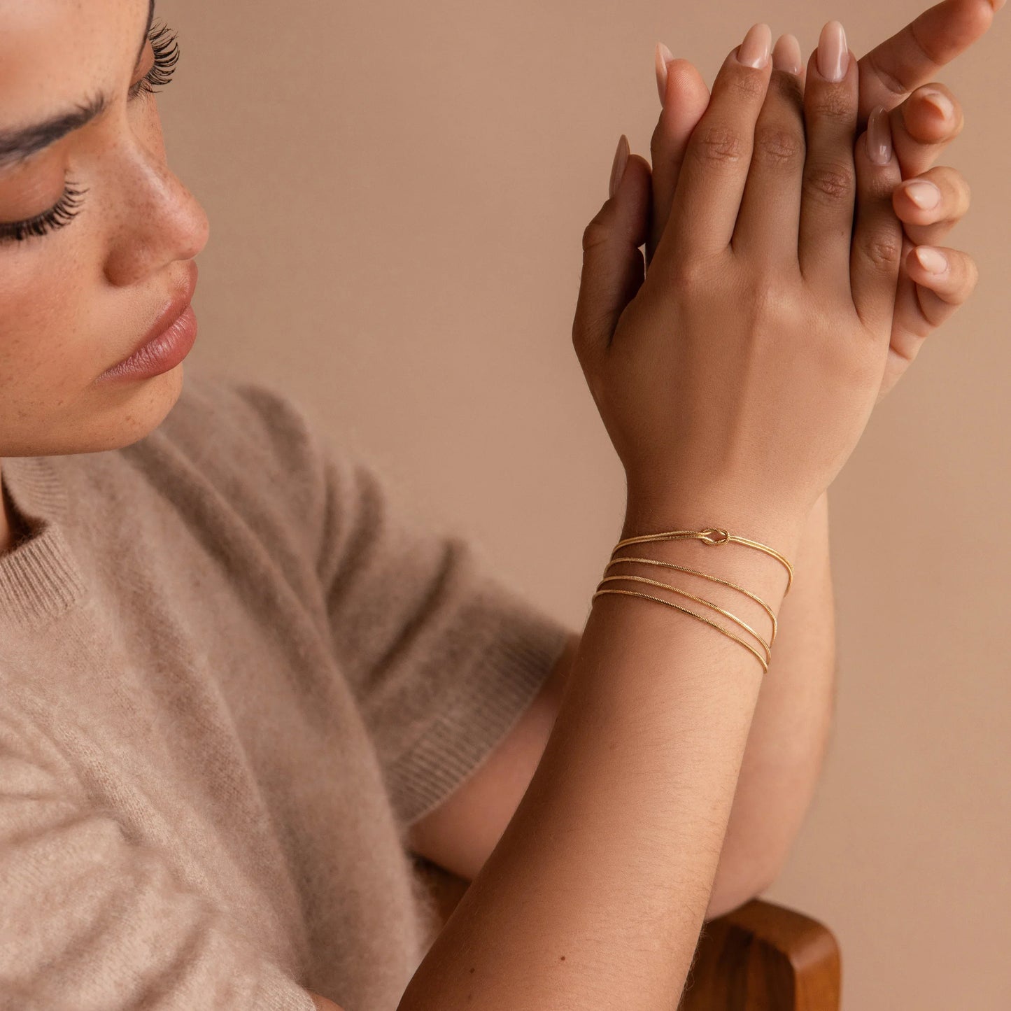 Georgia - Love knot bracelet
