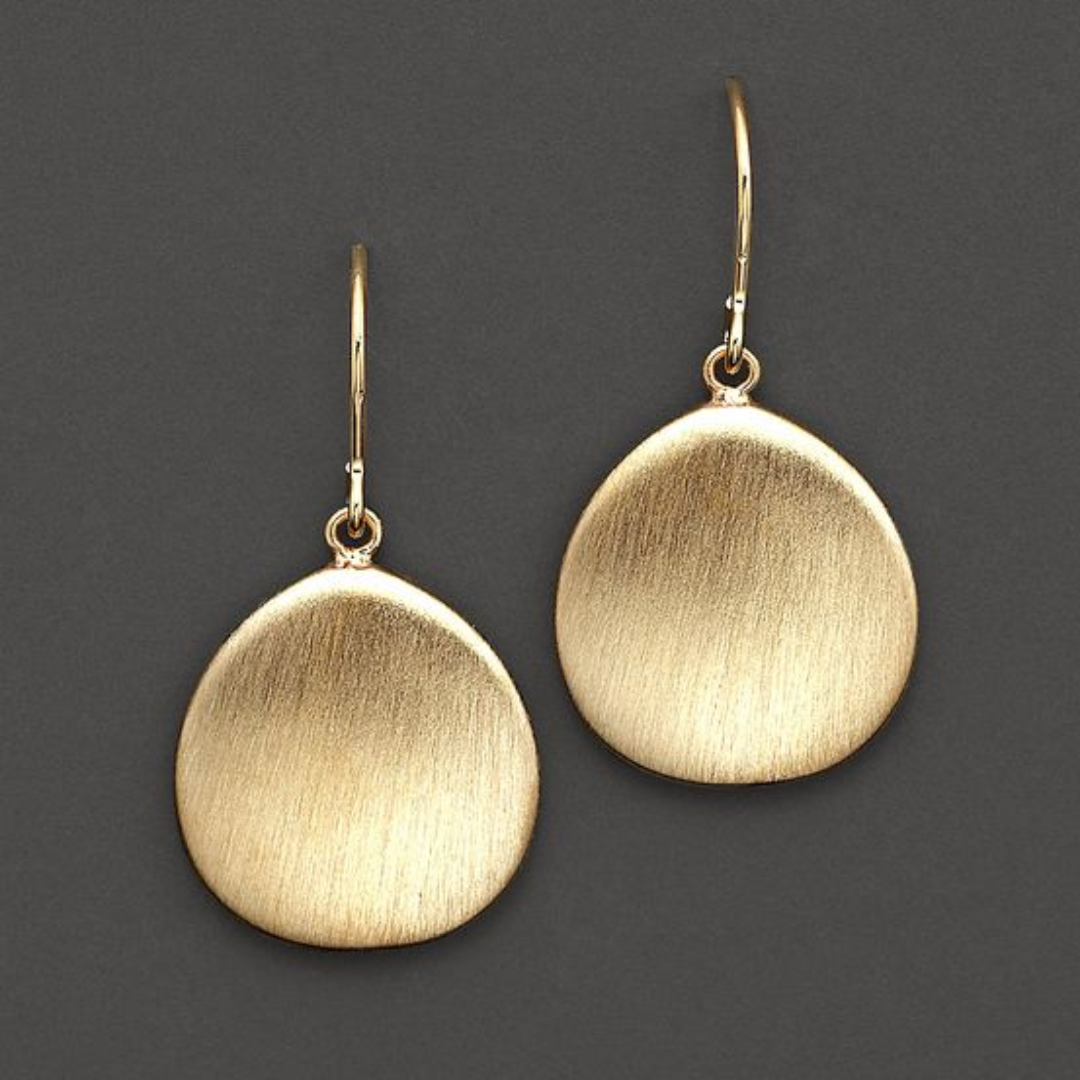 Vintage Gold Plate Earrings | Isla