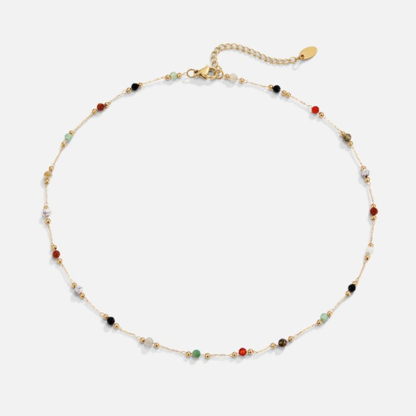 Lala - Necklace with pearls and stones