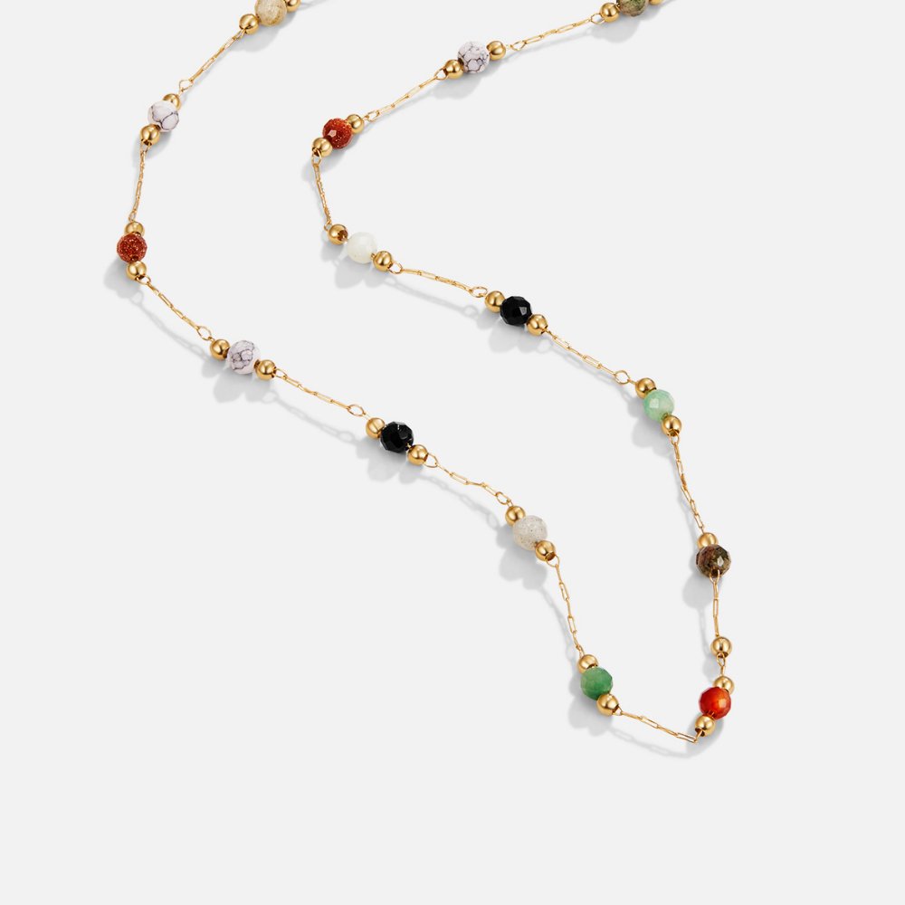 Lala - Necklace with pearls and stones